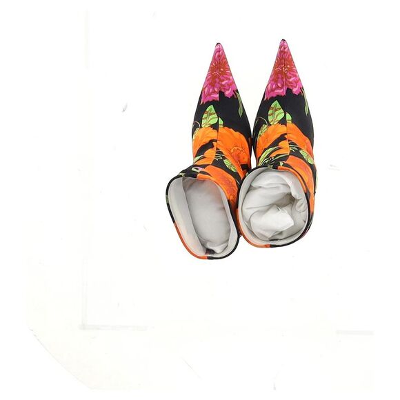Pre Loved balenciaga Floral Textile Fashion Boots Women multicolor | multicolor - Picture 4 of 8